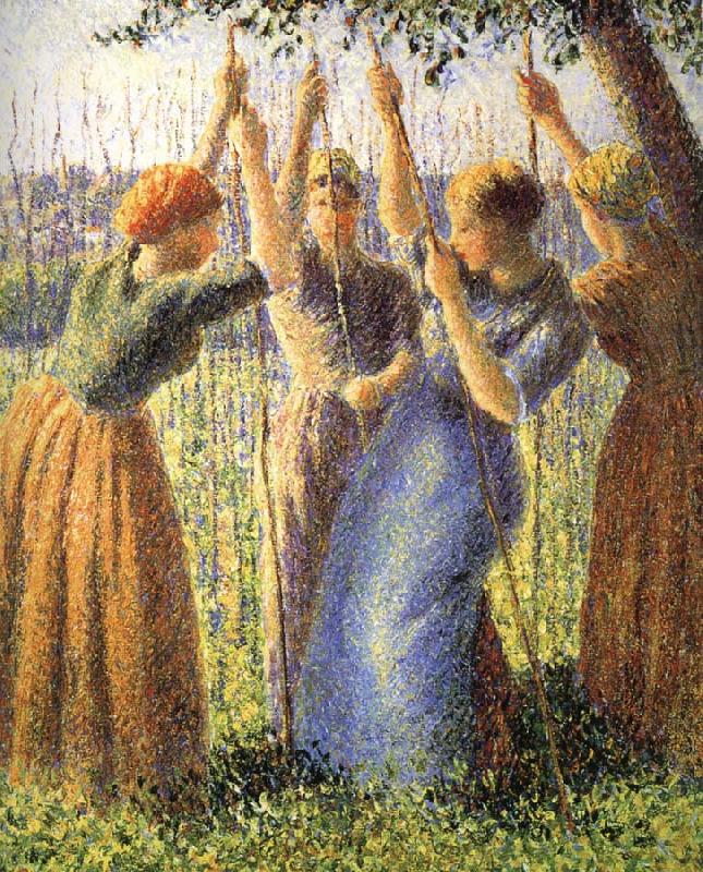 Planting scenes, Camille Pissarro
